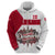 Denmark Hoodie with Cityscape Print and Royal Coat of Arms Design