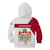 Denmark Kid Hoodie with Cityscape Print and Royal Coat of Arms Design