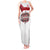 Denmark Tank Maxi Dress with Cityscape Print and Royal Coat of Arms Design