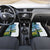Colombia Palm Tree Landscape Car Mats with Tropical Flowers and Blue Sky Design - Wonder Print Shop
