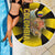 Colombia Heritage Beach Blanket with Yellow Black Flag Map and City Street Art - Wonder Print Shop