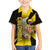 Colombia Heritage Family Matching Summer Maxi Dress and Hawaiian Shirt with Yellow Black Flag Map and City Street Art - Wonder Print Shop