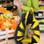 Colombia Heritage Grocery Bag with Yellow Black Flag Map and City Street Art - Wonder Print Shop