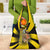 Colombia Heritage Grocery Bag with Yellow Black Flag Map and City Street Art - Wonder Print Shop
