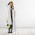 Colombia Heritage Hooded Blanket with Yellow Black Flag Map and City Street Art - Wonder Print Shop