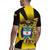 Colombia Heritage Rugby Jersey with Yellow Black Flag Map and City Street Art - Wonder Print Shop
