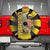 Colombia Heritage Spare Tire Cover with Yellow Black Flag Map and City Street Art - Wonder Print Shop