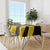 Colombia Heritage Tablecloth with Yellow Black Flag Map and City Street Art - Wonder Print Shop
