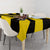 Colombia Heritage Tablecloth with Yellow Black Flag Map and City Street Art - Wonder Print Shop