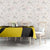 Colombia Heritage Tablecloth with Yellow Black Flag Map and City Street Art - Wonder Print Shop