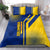 Colombia Flag Colors Bedding Set with National Crest and Libertad y Orden Motto Design - Wonder Print Shop