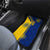 Colombia Flag Colors Car Mats with National Crest and Libertad y Orden Motto Design - Wonder Print Shop