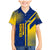 Colombia Flag Colors Family Matching Mermaid Dress and Hawaiian Shirt with National Crest and Libertad y Orden Motto Design - Wonder Print Shop