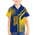 Colombia Flag Colors Kid Hawaiian Shirt with National Crest and Libertad y Orden Motto Design - Wonder Print Shop