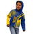 Colombia Flag Colors Kid Hoodie with National Crest and Libertad y Orden Motto Design - Wonder Print Shop