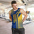 Colombia Flag Colors Men Tank Top with National Crest and Libertad y Orden Motto Design - Wonder Print Shop