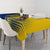 Colombia Flag Colors Tablecloth with National Crest and Libertad y Orden Motto Design - Wonder Print Shop