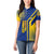 Colombia Flag Colors Women Polo Shirt with National Crest and Libertad y Orden Motto Design - Wonder Print Shop