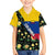 Colombia Yellow Flower Pattern Hawaiian Shirt with Flag Colors and Floree de Libertad Design - Wonder Print Shop