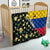 Colombia Yellow Flower Pattern Quilt with Flag Colors and Floree de Libertad Design - Wonder Print Shop