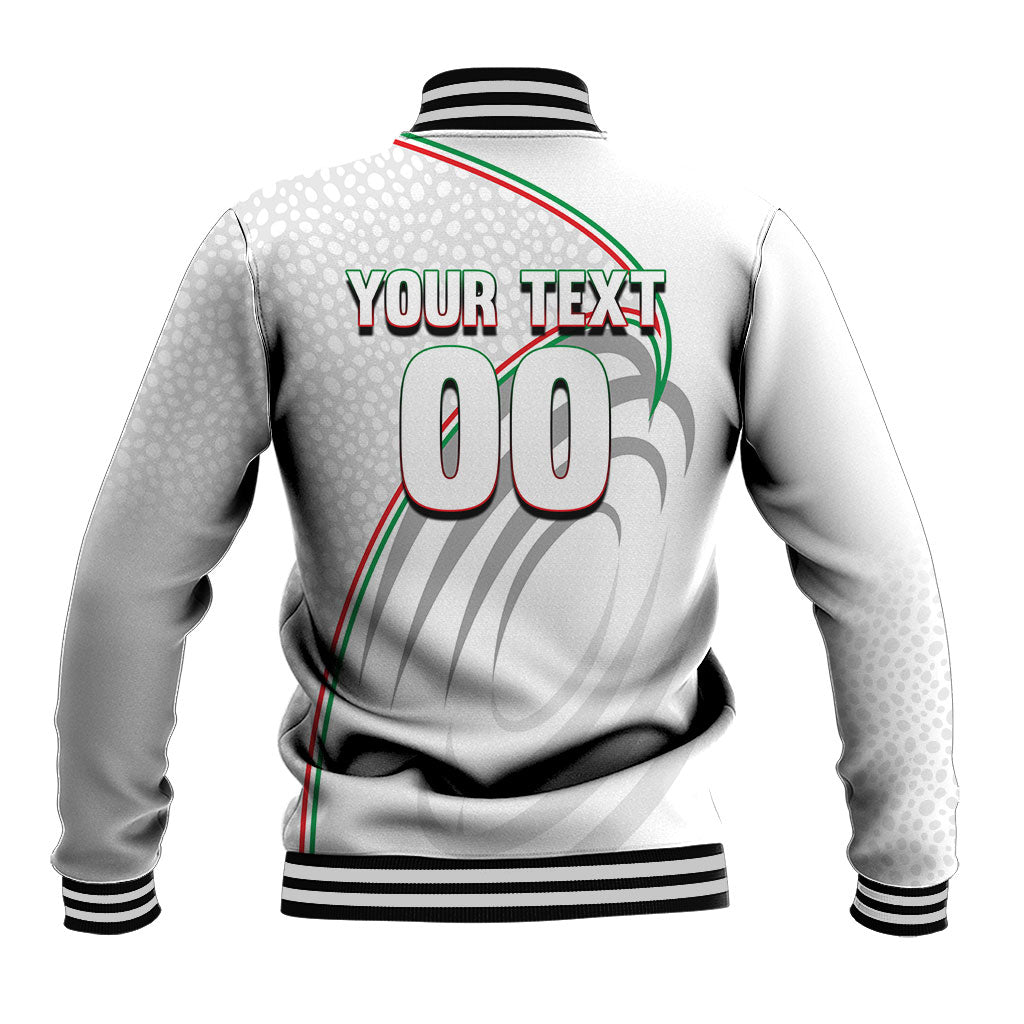 Personalized Iran Football Cheetah Baseball Jacket Team Melli Persian Soccer Graphic Art