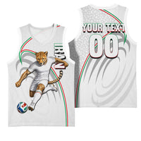 Personalized Iran Football Cheetah Basketball Jersey Team Melli Persian Soccer Graphic Art