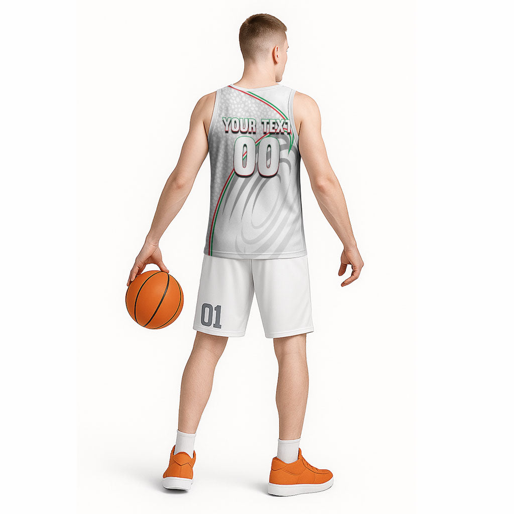 Personalized Iran Football Cheetah Basketball Jersey Team Melli Persian Soccer Graphic Art