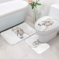 Personalized Iran Football Cheetah Bathroom Set Team Melli Persian Soccer Graphic Art