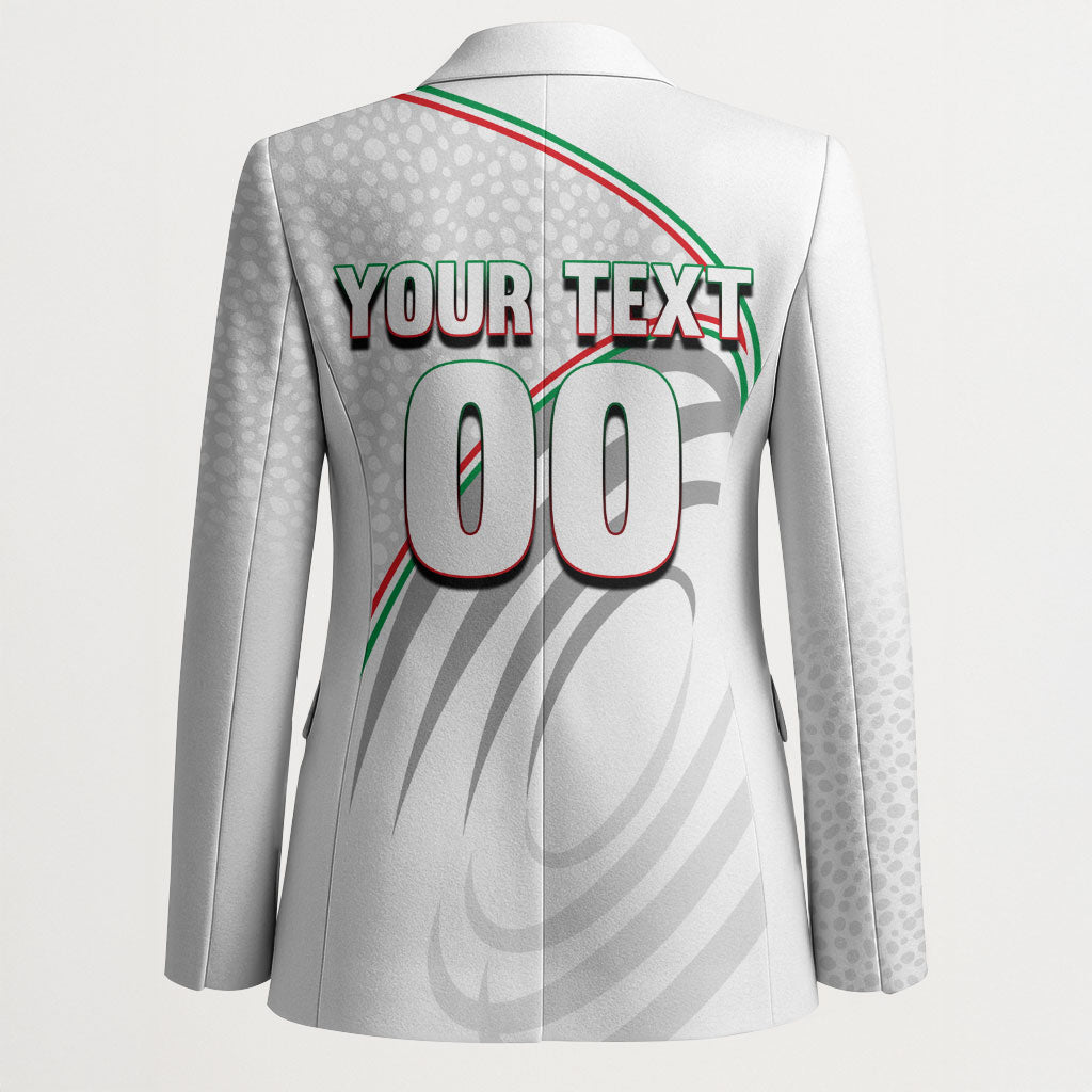 Personalized Iran Football Cheetah Blazer Team Melli Persian Soccer Graphic Art
