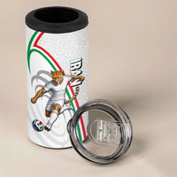 Personalized Iran Football Cheetah 4 in 1 Can Cooler Tumbler Team Melli Persian Soccer Graphic Art