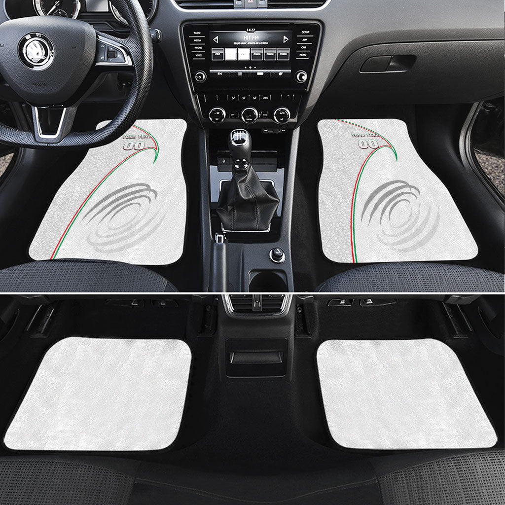 Personalized Iran Football Cheetah Car Mats Team Melli Persian Soccer Graphic Art
