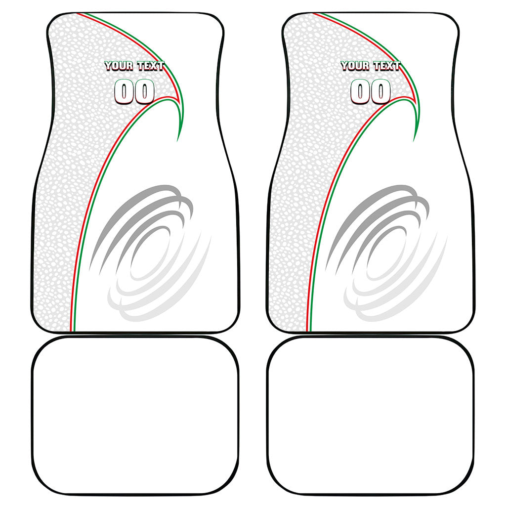 Personalized Iran Football Cheetah Car Mats Team Melli Persian Soccer Graphic Art