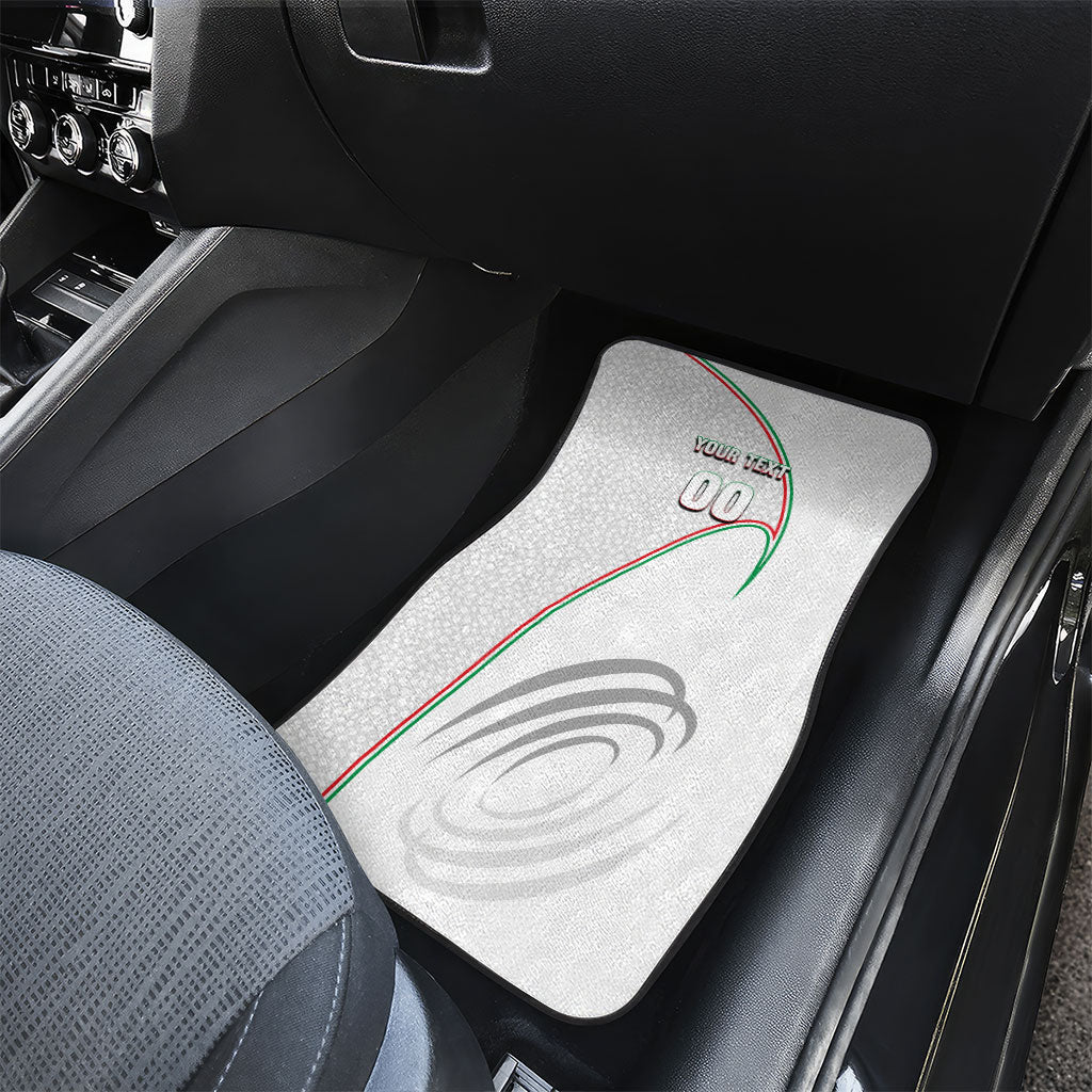 Personalized Iran Football Cheetah Car Mats Team Melli Persian Soccer Graphic Art