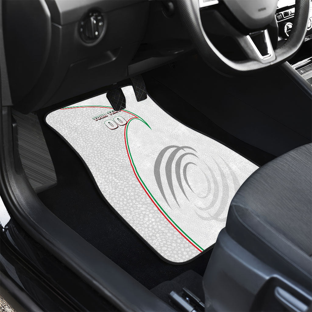 Personalized Iran Football Cheetah Car Mats Team Melli Persian Soccer Graphic Art