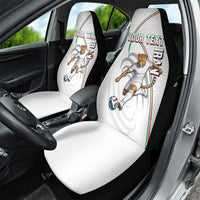 Personalized Iran Football Cheetah Car Seat Cover Team Melli Persian Soccer Graphic Art