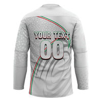 Personalized Iran Football Cheetah Hockey Jersey Team Melli Persian Soccer Graphic Art