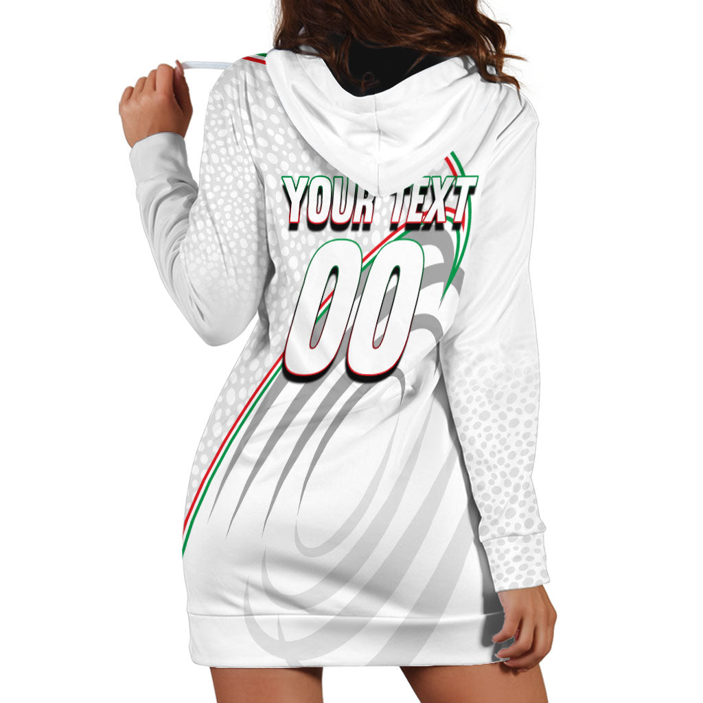 Personalized Iran Football Cheetah Hoodie Dress Team Melli Persian Soccer Graphic Art