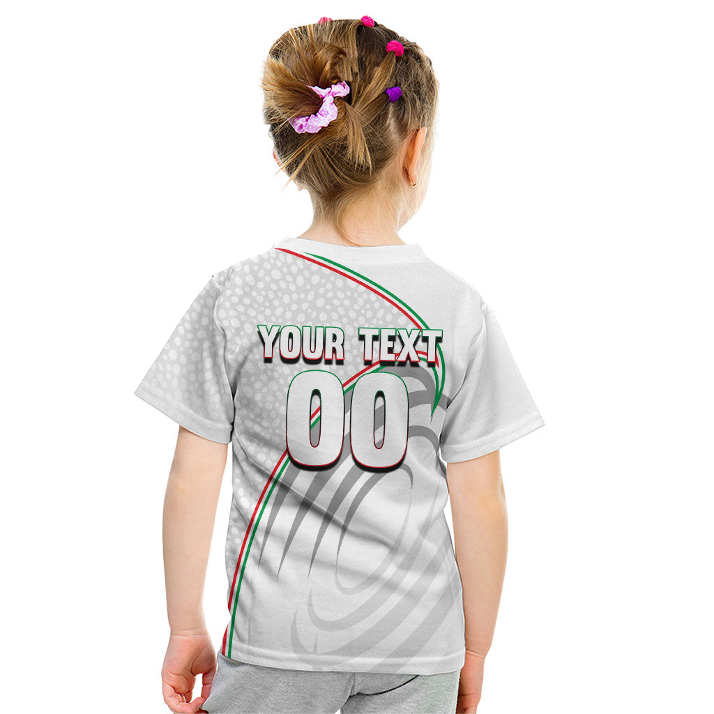 Personalized Iran Football Cheetah Kid T Shirt Team Melli Persian Soccer Graphic Art