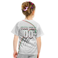 Personalized Iran Football Cheetah Kid T Shirt Team Melli Persian Soccer Graphic Art