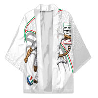 Personalized Iran Football Cheetah Kimono Team Melli Persian Soccer Graphic Art