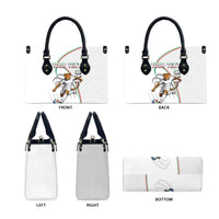 Personalized Iran Football Cheetah Leather Bag Team Melli Persian Soccer Graphic Art
