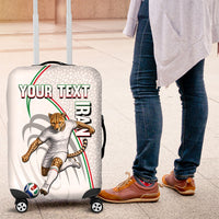 Personalized Iran Football Cheetah Luggage Cover Team Melli Persian Soccer Graphic Art