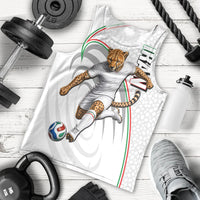 Personalized Iran Football Cheetah Men Tank Top Team Melli Persian Soccer Graphic Art