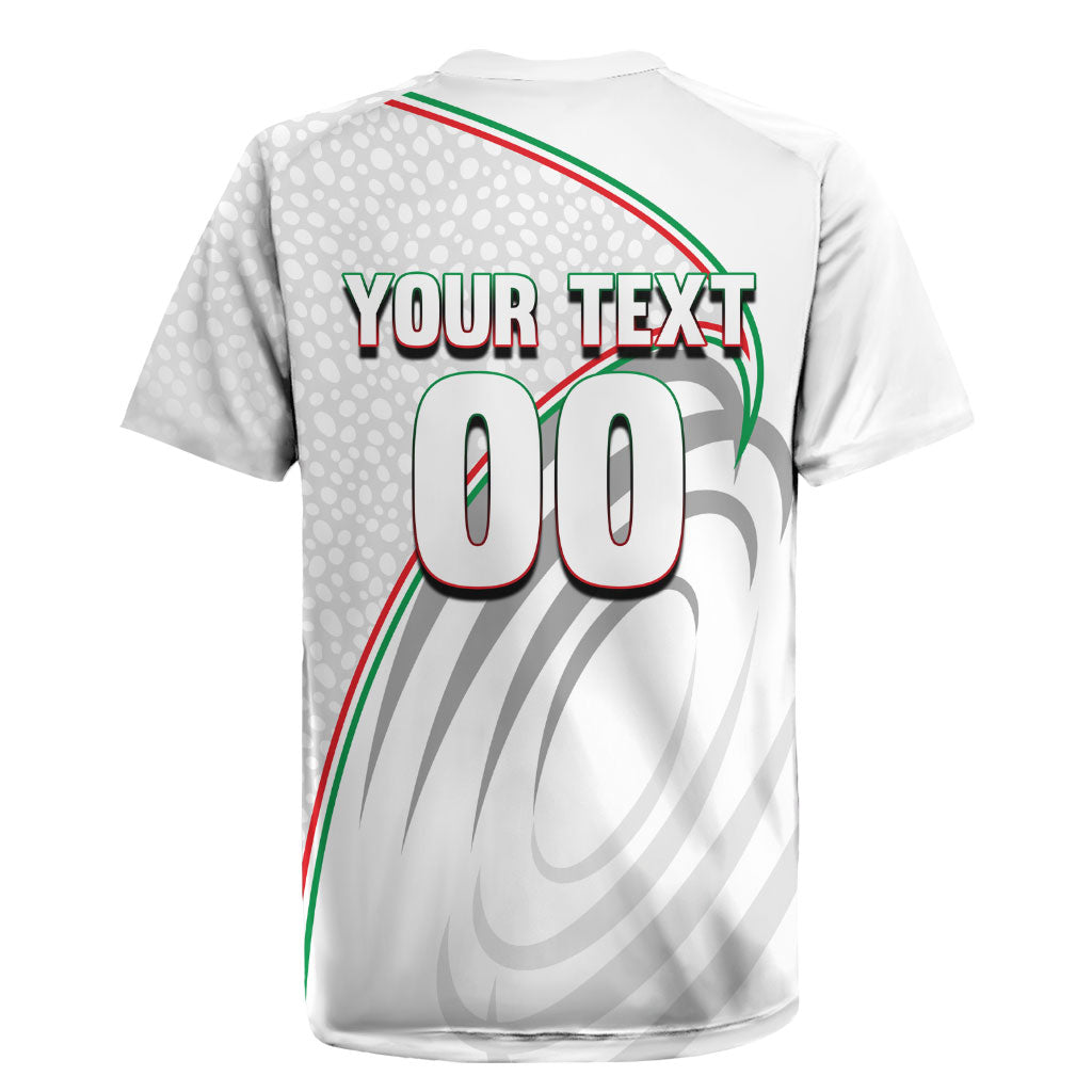 Personalized Iran Football Cheetah Rugby Jersey Team Melli Persian Soccer Graphic Art