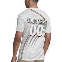 Personalized Iran Football Cheetah Rugby Jersey Team Melli Persian Soccer Graphic Art
