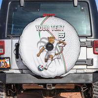 Personalized Iran Football Cheetah Spare Tire Cover Team Melli Persian Soccer Graphic Art
