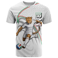 Personalized Iran Football Cheetah T Shirt Team Melli Persian Soccer Graphic Art