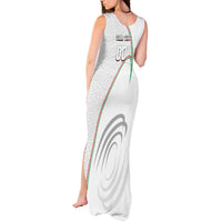 Personalized Iran Football Cheetah Tank Maxi Dress Team Melli Persian Soccer Graphic Art