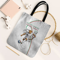 Personalized Iran Football Cheetah Tote Bag Team Melli Persian Soccer Graphic Art