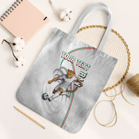 Personalized Iran Football Cheetah Tote Bag Team Melli Persian Soccer Graphic Art